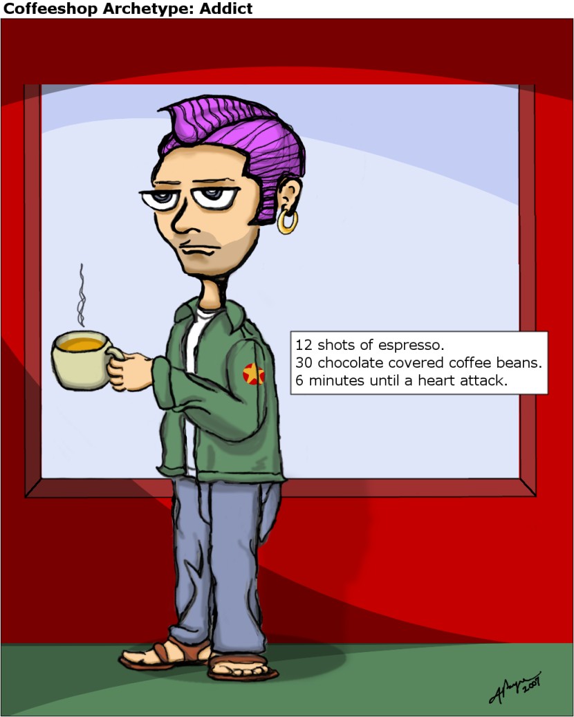 Coffeeshop Archetype: Addict