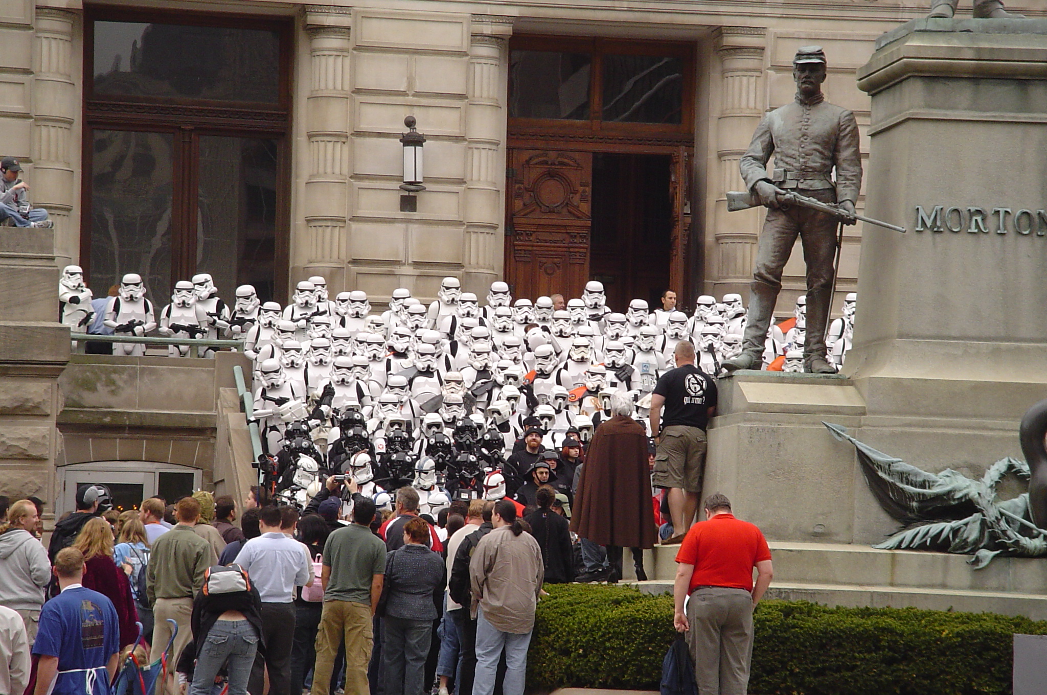 The Empire Poses for a Group Photo Before Invading the Statehouse